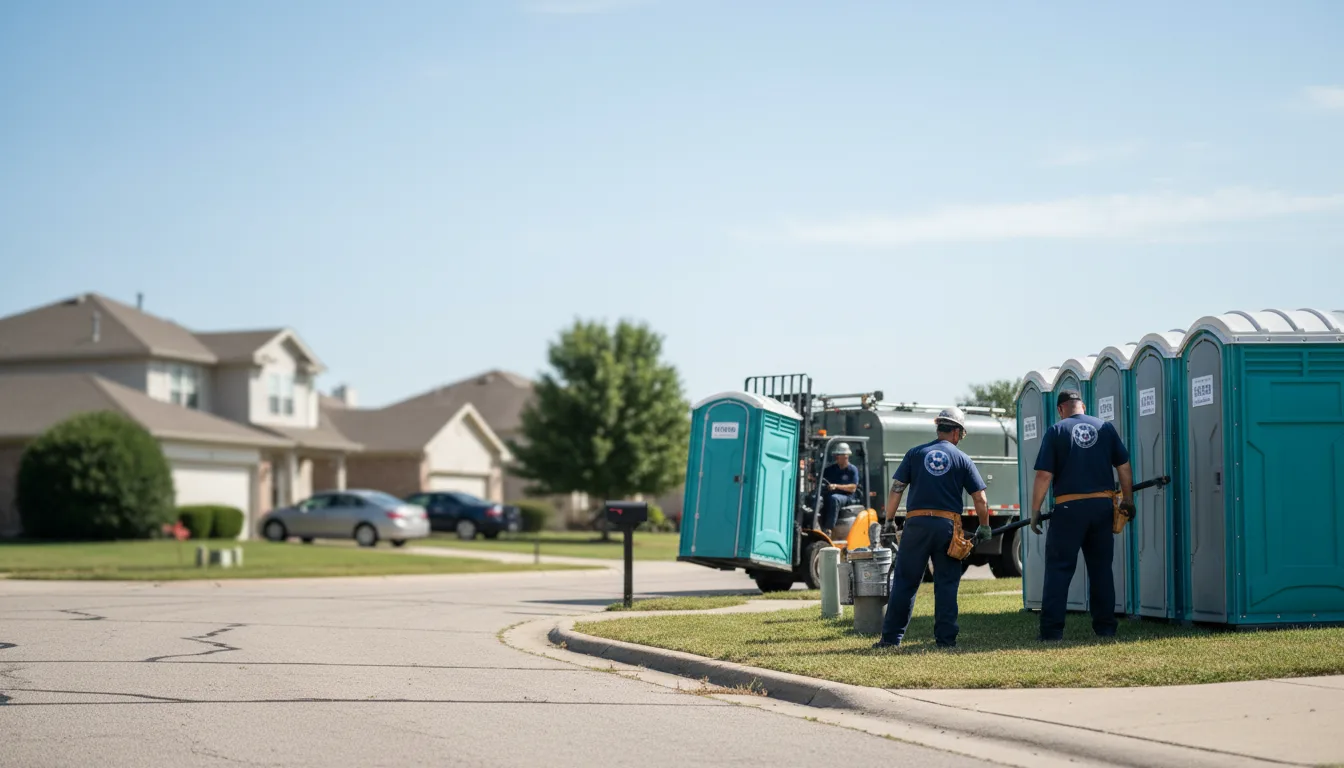 Porta Potty Rental in Nashport, OH near me
